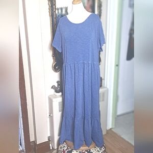 Old Navy Dusty Blue Maxi Dress.XXL